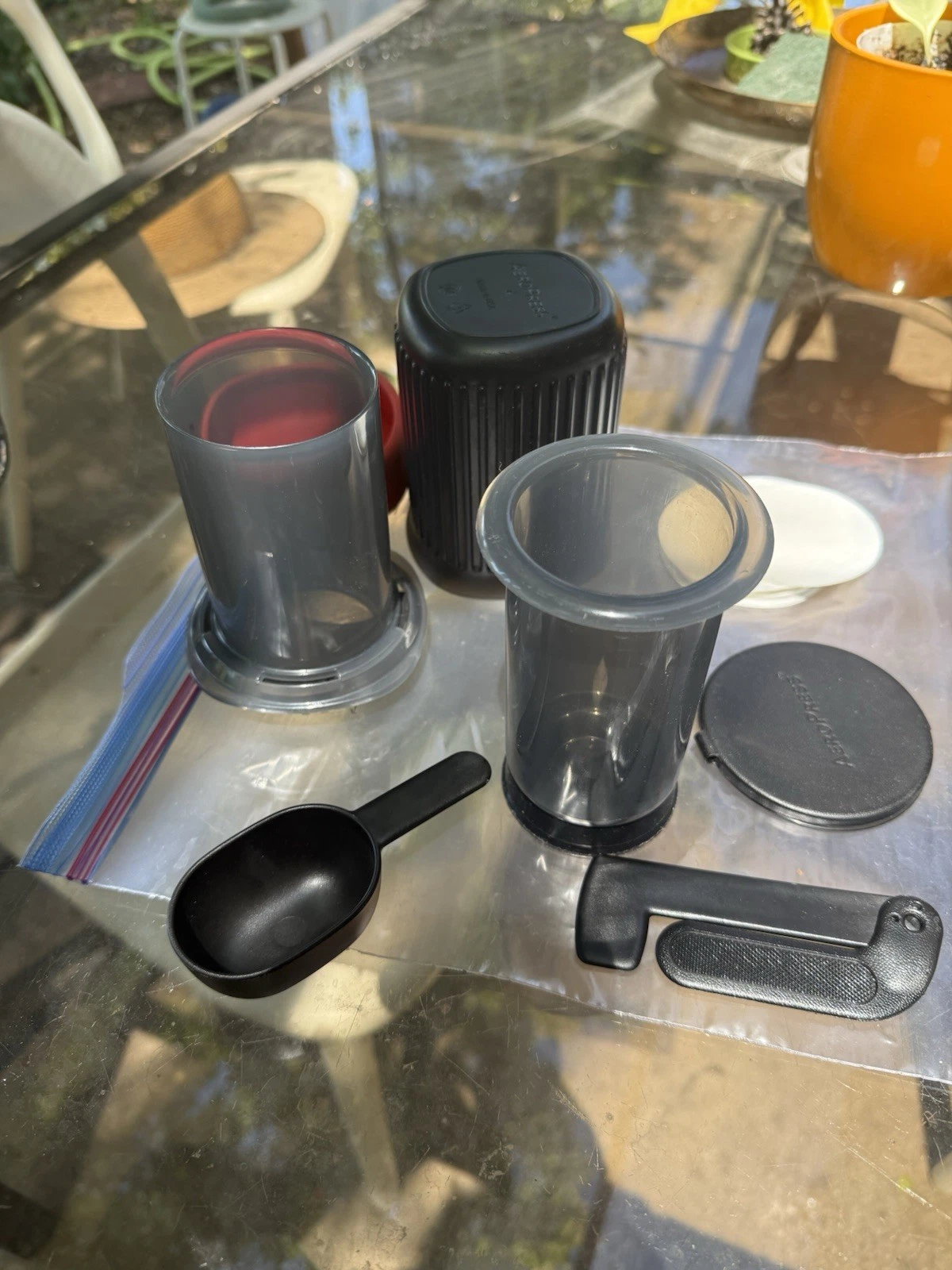 Aeropress GO Travel Edition Coffee Press Kit 3 In 1 Brew Technology 4 Brew Style