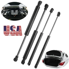 4PCS Front Bonnet&Rear Trunk Lift Supports Gas Struts For Infiniti Q50 2014-2018