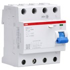 ABB FI-Schalter RCD Fehlerstrom Schutzschalter F204A-63/0,03 FI 63A 30mA 4 polig