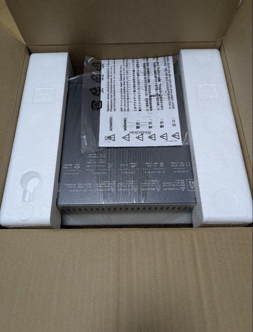 【新品未開封】　BALMIDA ReBaker KTT01JP-BK BALMUDA ReBaker Black KTT01JP-BK AC100V 50Hz/60Hz 1300W