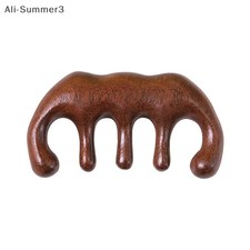 1Pc 2025 New Wooden Massage Wood Massager Comb Scalp Head Oil Massager Scalp