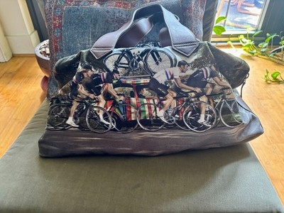 Paul Smith /Rapha Condor Sharp Collab LE Mini Cooper Travel Bag Canvas & Leather