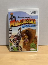 Madagascar Kartz (Nintendo Wii, 2009) Complete with Manual