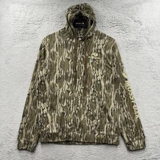 Mossy Oak Bottomland Camo Hoodie Mens Medium Hunting Camouflage Sweatshirt