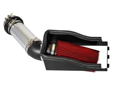 Cold Heat Shield Air Intake + RED Filter for 99-03 F250 F350 7.3 V8 Turbo Diesel
