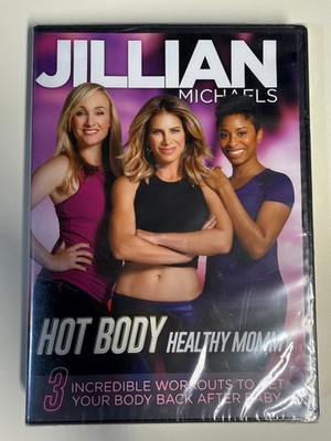 Jillian Michaels Hot Body Healthy Mommy DVD 2016 3 Workouts Post Baby NTSC