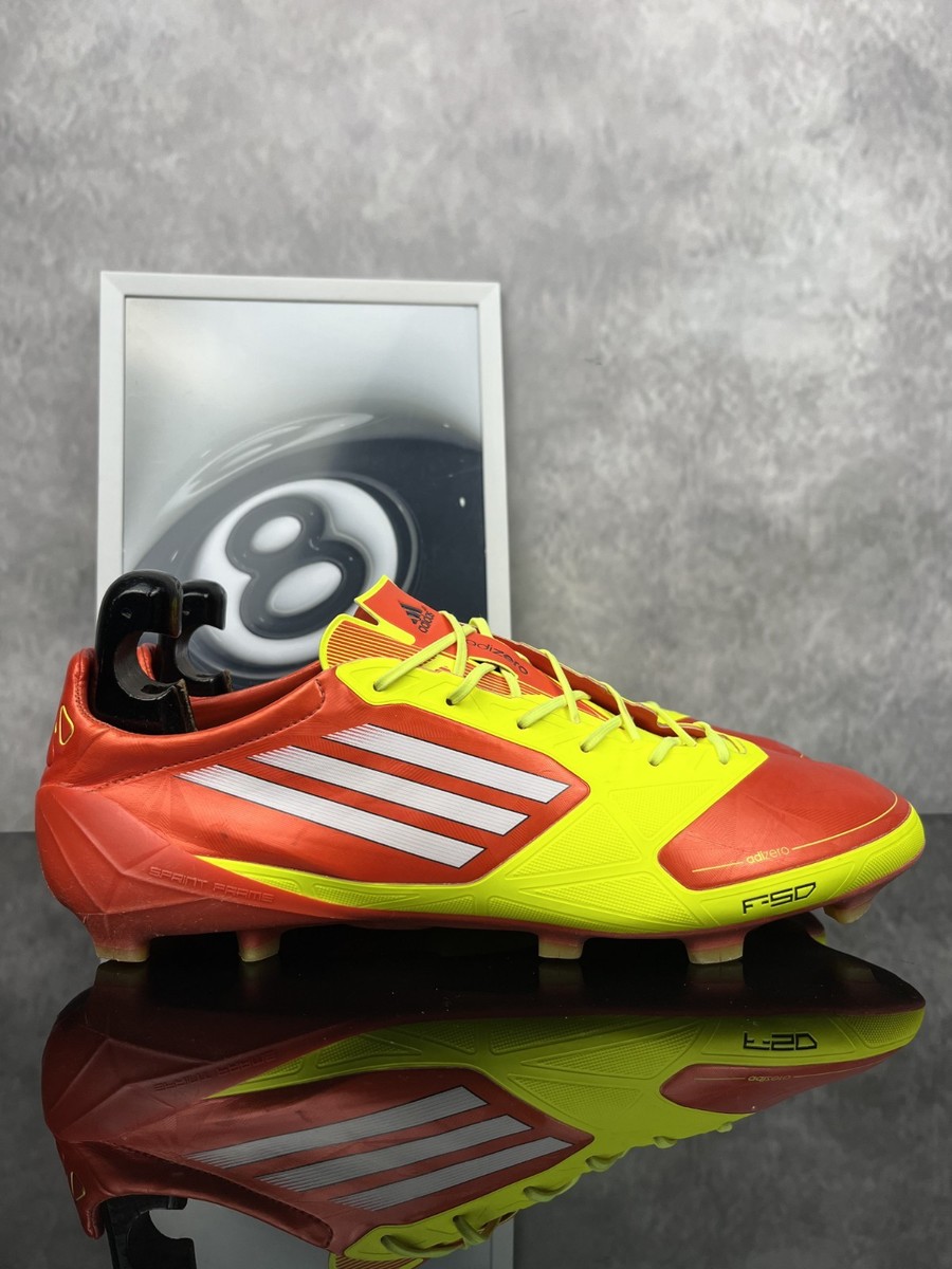 Classic Adidas F50 adizero F50 (2011/12) US 13.5 - Red/Yellow