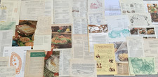 40 Recipe Cooking Vintage Junk Journal Scrapbook Craft Mixed Media Lot Ephemera
