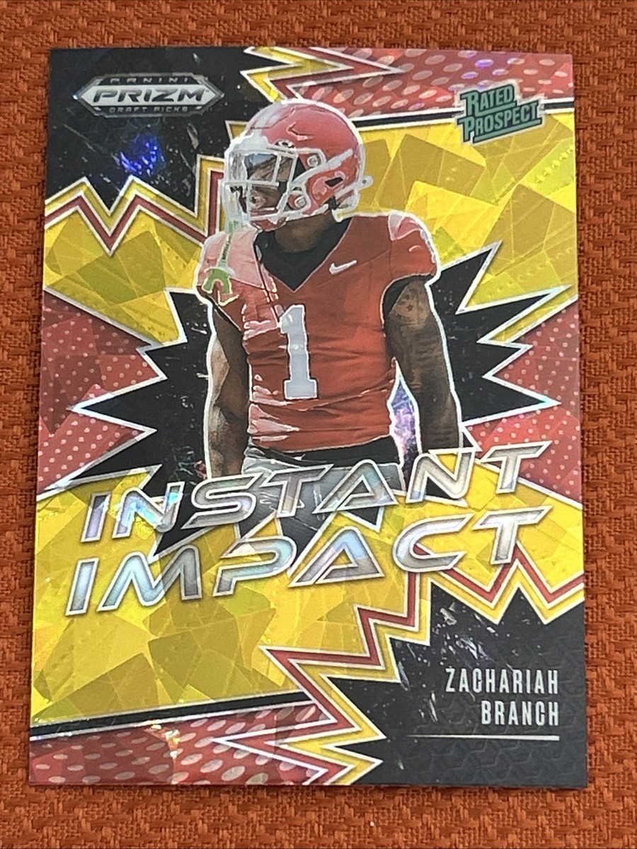 2025 Panini Prizm Draft Picks - Instant Impact Zachariah Branch