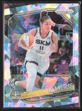 2025 Panini Prizm WNBA Kia Nurse #24 Silver Cracked Ice Prizm Chicago Sky