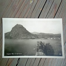 Foto postal Lugano Mte. S. Salvatore Fredi Alfredo Finzi