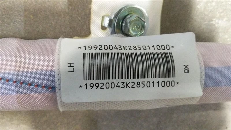 2020-24 Hyundai Venue Roof Air Bag Driver Left 80410K2000 2233569 - Image 2 of 4