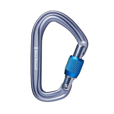 Black Diamond - HotForge Screwgate gray Karabiner Schrauber Schraubkaranbiner