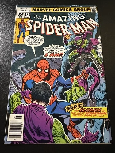 The Amazing Spider-Man #180 (Marvel Comics May 1978) VF/NM High Grade