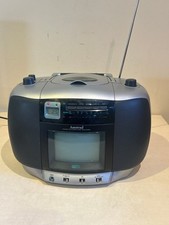 Amstrad CDTV50 Portable TV Radio Boombox CD Player 1990s Collectable