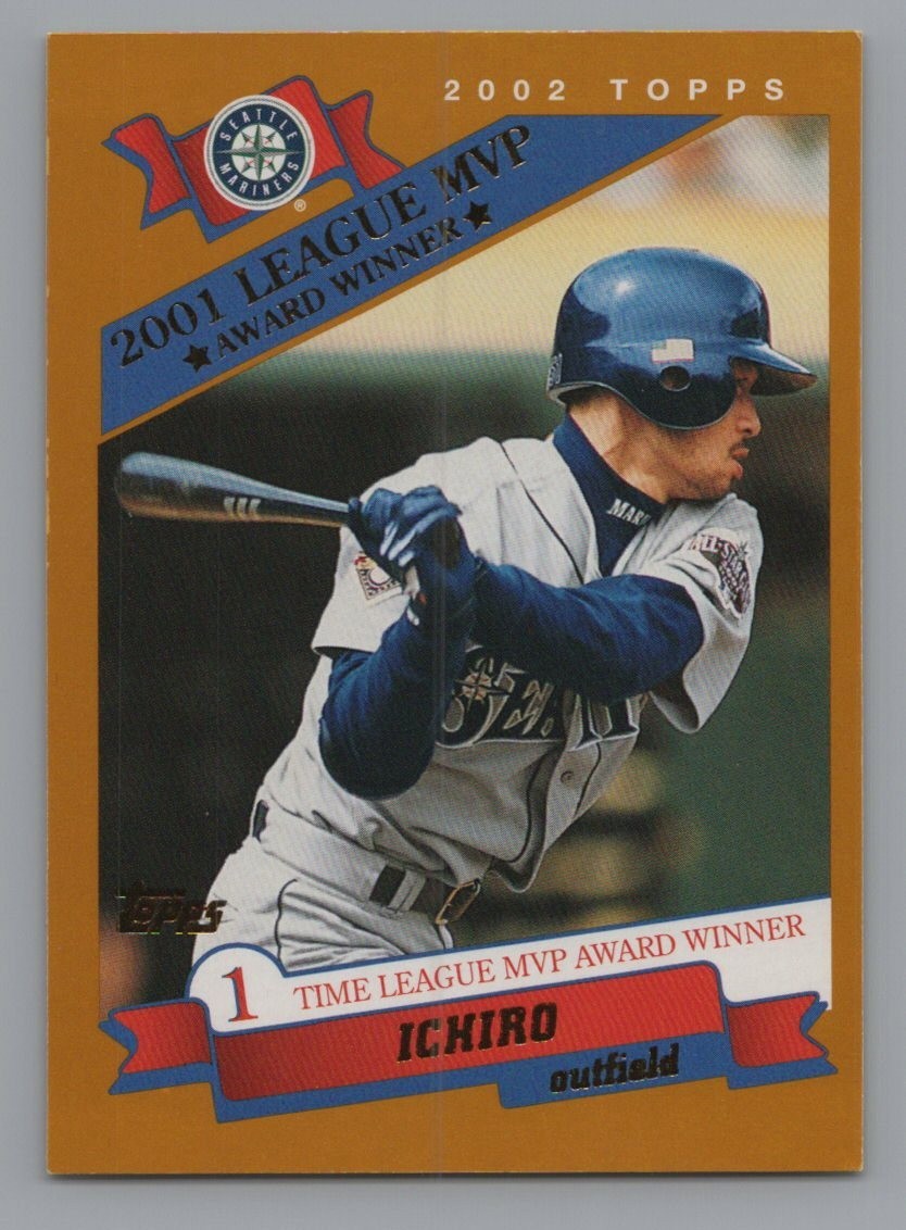 2002 Topps - Ichiro Suzuki - 2001 League MVP 