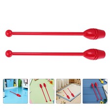 2 Pcs Ribbon Sticks Dancer Wand for Kids Competition Dancing Gymnastics