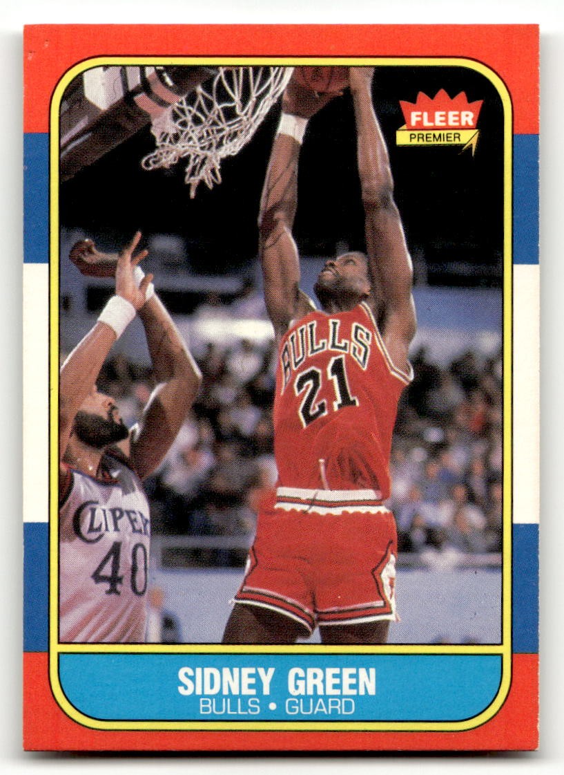 1986-87 Fleer #40 Sidney Green