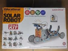 Luck Doug Solar Robot Kit 12-in-1 Educational Stem Learning Toy