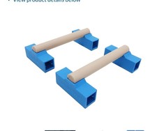 Tumbl Trak Gymnastics Parallette Bars Balance Beam Equipment Trainer Portable