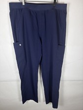 FIGS Navy Blue Kade Cargo Scrub Pants Women's Size XXL