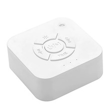 Zummy White Noise and Sleep Sound Machine with LED Glow