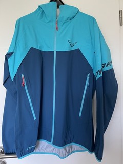 DYNAFIT Transalper Light Dyna Shell 3Layer leichte Jacke in Gr. 42 Blautöne