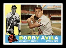 1960 Topps #90 Bobby Avila Braves VG-EX *4c