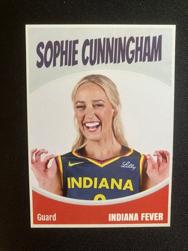 Indiana Fever Sophie Cunningham WNBA Basketball Sports Cards (SC-1) - Picture 4 of 14