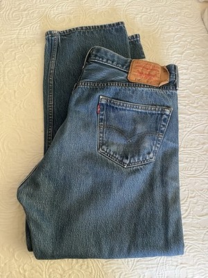 Vintage Levis 501  Button Fly Jeans Mens 38x30 Tag 90s