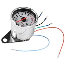 2X(Universal Motorcycle Scooter 13000RPM Analog Tachometer  Night Light V6N2)