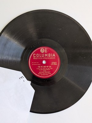 Arthur Godfrey For Me And My Gal / Too Fat Polka Columbia 78 RPM