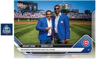 2025 Topps Now #676 Sammy Sosa Derrek Lee Cubs Team Hall of Fame *Presale*