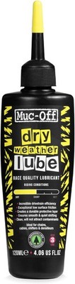 Muc-Off Bio Dry Bike Chain Lube - 120ml, Drip Wax Based Formula, Smooth