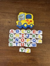 Leap Frog School Bus Fridge Phonics Player ABC Missing X. Works 2014