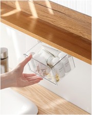 Small Clear Stackable Storage Drawers   33  Angled Acrylic Makeup Organizer f...