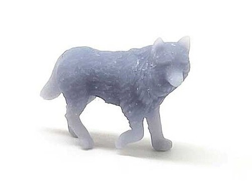All Scale Miniatures 1600998 N scale Wolves pkg(5)