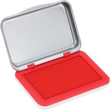 4x3 Inch Stamp Pad, Washable Craft Ink Pad, Inkpad Clear Printing for Rubber Sta