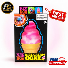 NeeDoh NICE CREAM CONE Ice Cream Squishy Toy 2026 NEE DOH Stress Ball