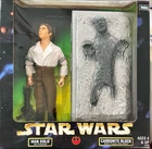Star Wars Action Collection 1998 12" Han Solo Prisoner w/Carbonite Block  #57105