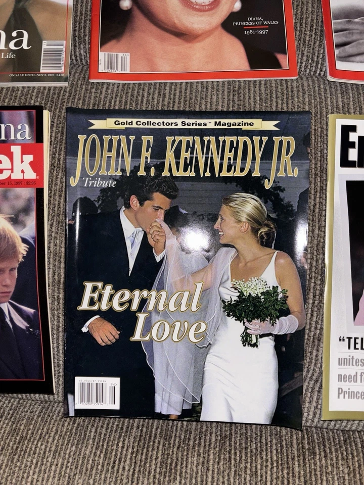 Lot of 16 Vintage PRINCESS DIANA magazines - Image 2 of 4