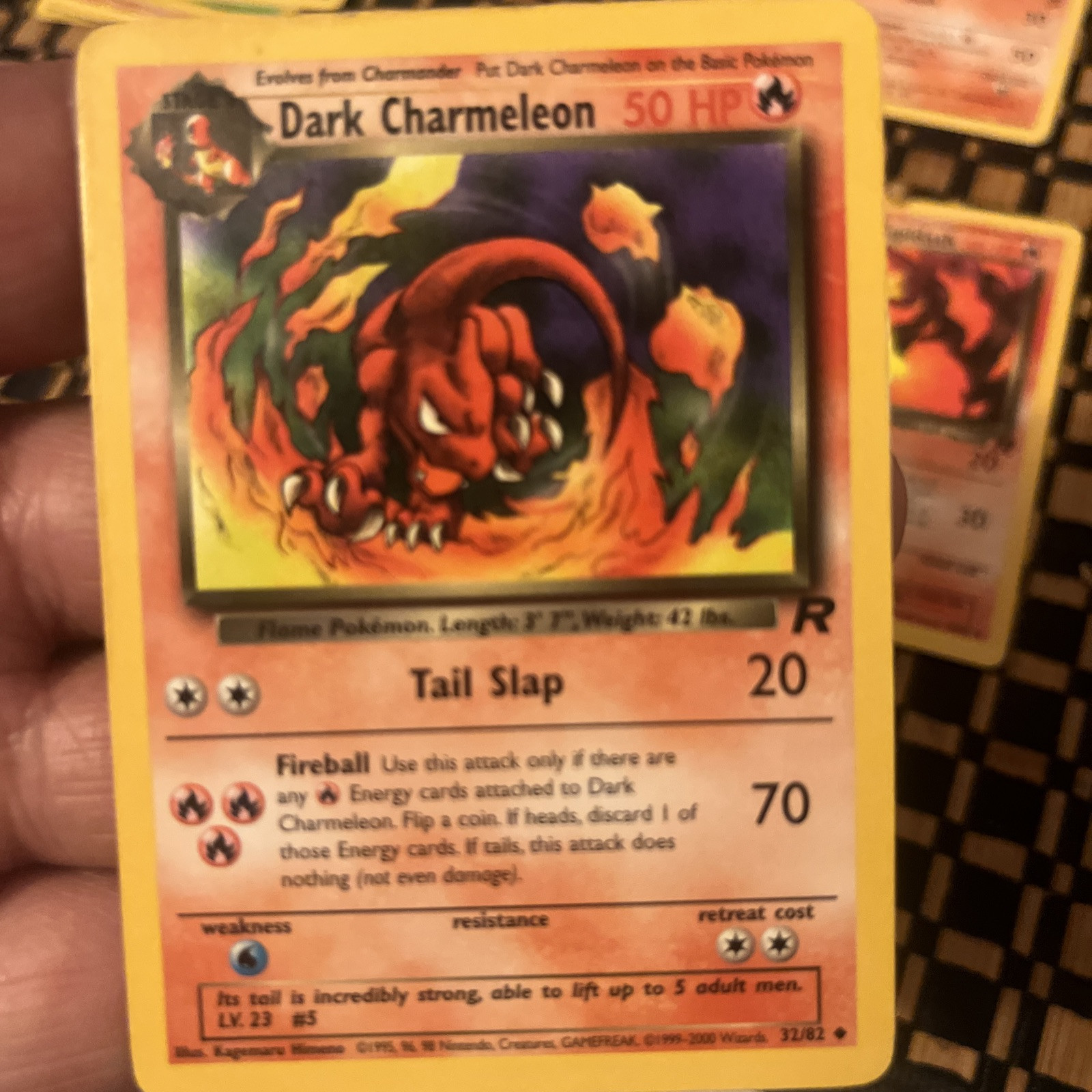 Dark Charmeleon 32/82 Team Rocket Regular