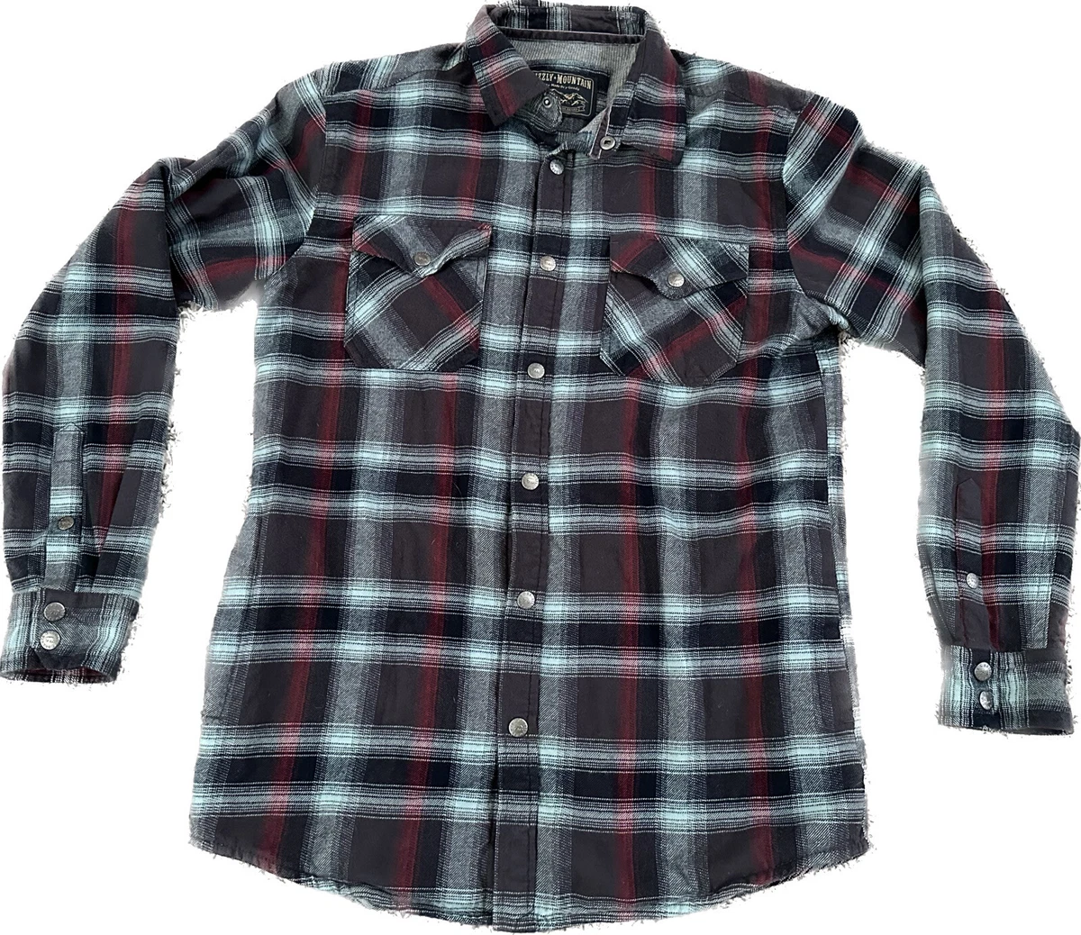 Grizzly mountain men's clearance thermal lined flannel