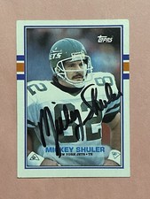 Mickey Shuler 1989 Topps IP Auto Autograph #2