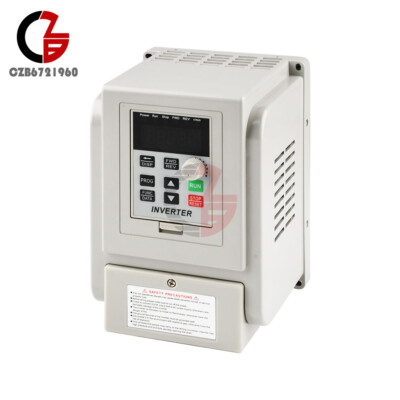 2.2KW 1 To 3-Phase VFD Variable Frequency Drive Inverter Speed Converter 220V