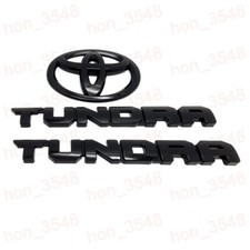2022 - 26 Tundra Gloss Blackout Door Tundra Overlay Emblems Badge Sr5 4x4