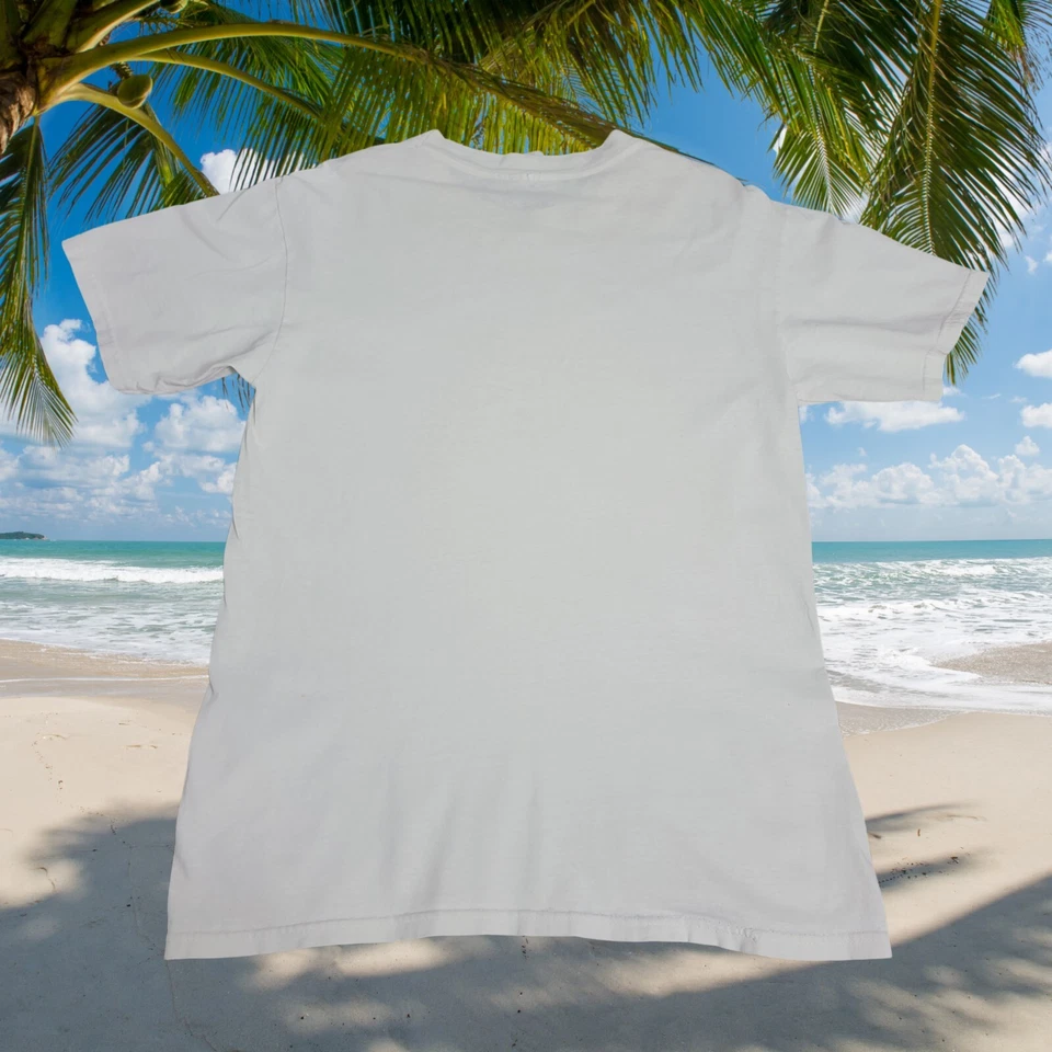 Vtg 90s Mary Kate Ashley Olsen Hawaiian Beach Party Promo Shirt YOUTH L Adult S - Image 3 of 3