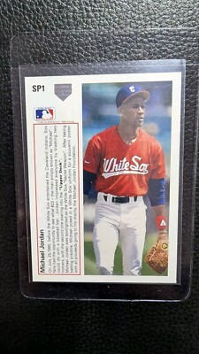 1991 UPPER DECK #SP1 MICHAEL JORDAN CHICAGO WHITE SOX BULLS