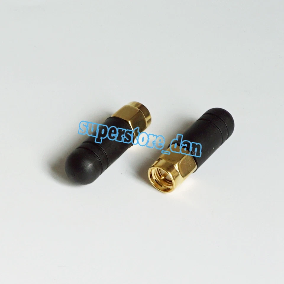 1Pcs 433MHZ 1.5dbi GSM GPRS SMA Male Plug Straight Antenna Short antenna 3.2CM - Image 4 of 4