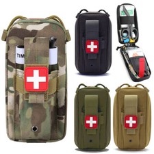 Molle Medical Pouch Tourniquet Holder Tactical First Aid Pouch Small Kit EMT Bag